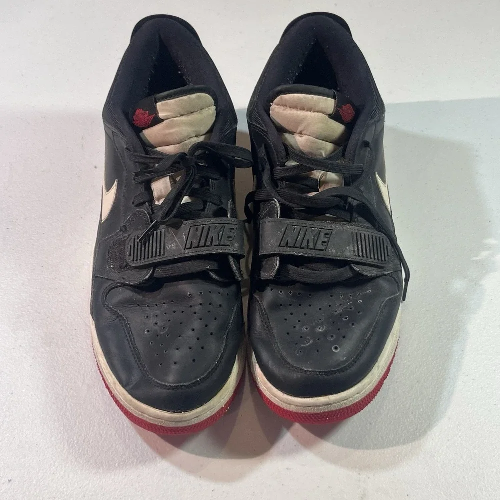 Air Jordan US 12 Men's Black Sail White Red Nike Retro Legacy 312 HJ9029 010